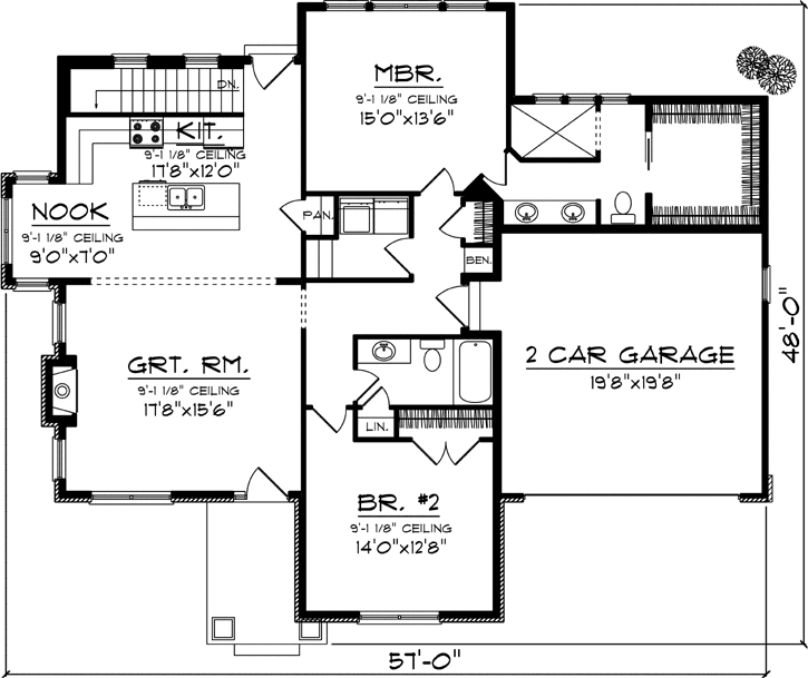 Main Floor Plan: 7-1163