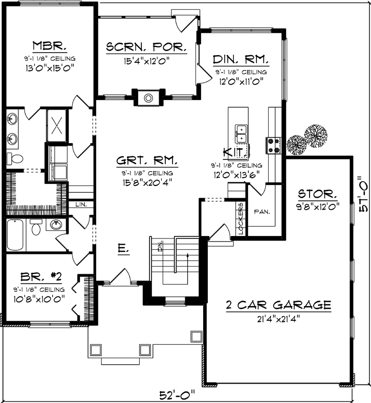 Main Floor Plan: 7-1210