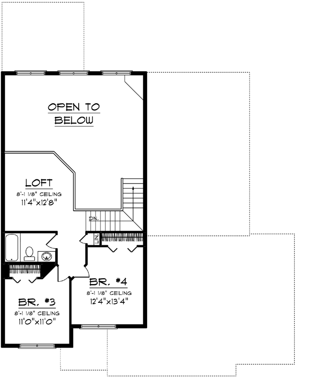 Upper/Second Floor Plan:7-1219