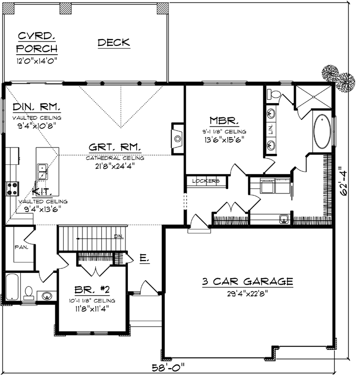 Main Floor Plan: 7-1243