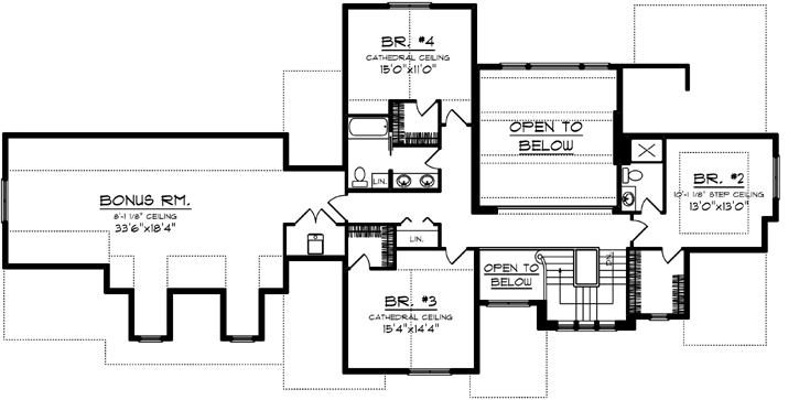 Upper/Second Floor Plan:7-1259