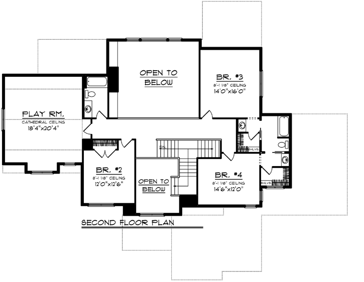 Upper/Second Floor Plan:7-1263