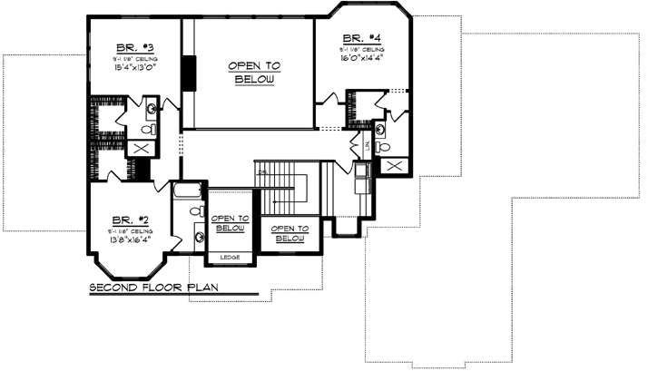 Upper/Second Floor Plan:7-1267