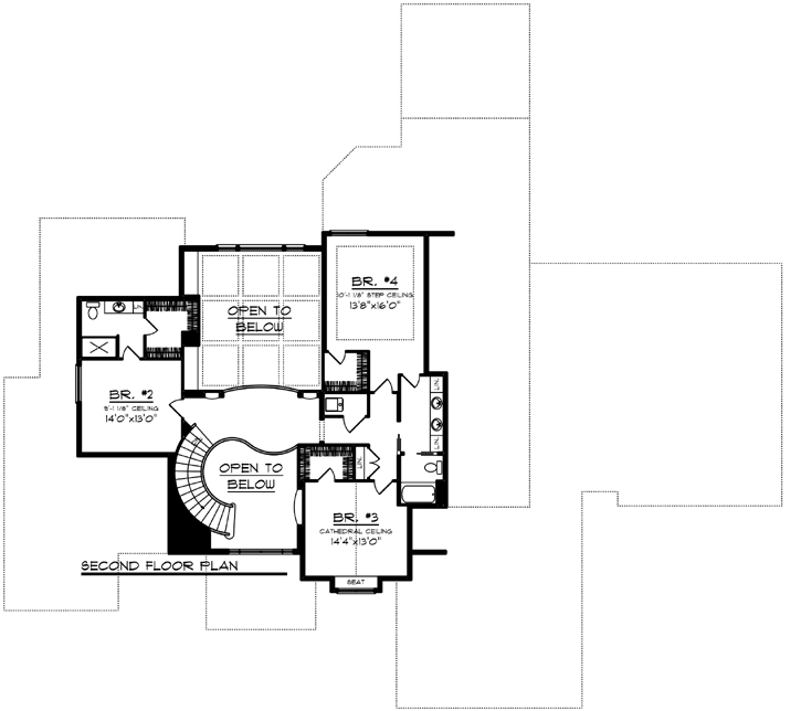 Upper/Second Floor Plan:7-1269