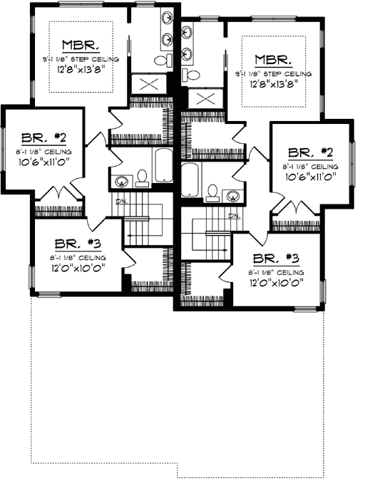 Upper/Second Floor Plan:7-1322