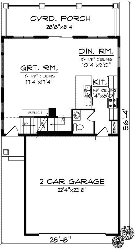 Main Floor Plan: 7-1331