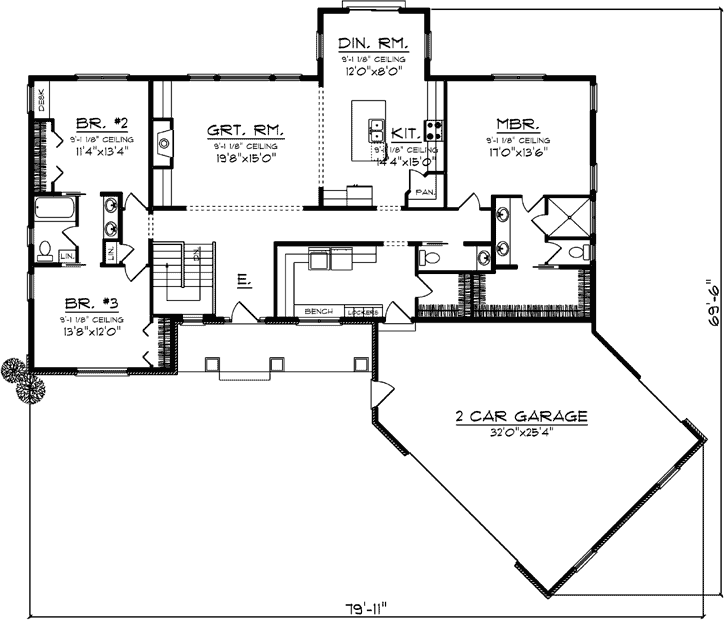 Main Floor Plan: 7-1337