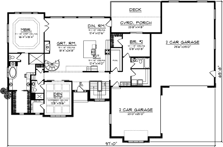 Main Floor Plan: 7-1341