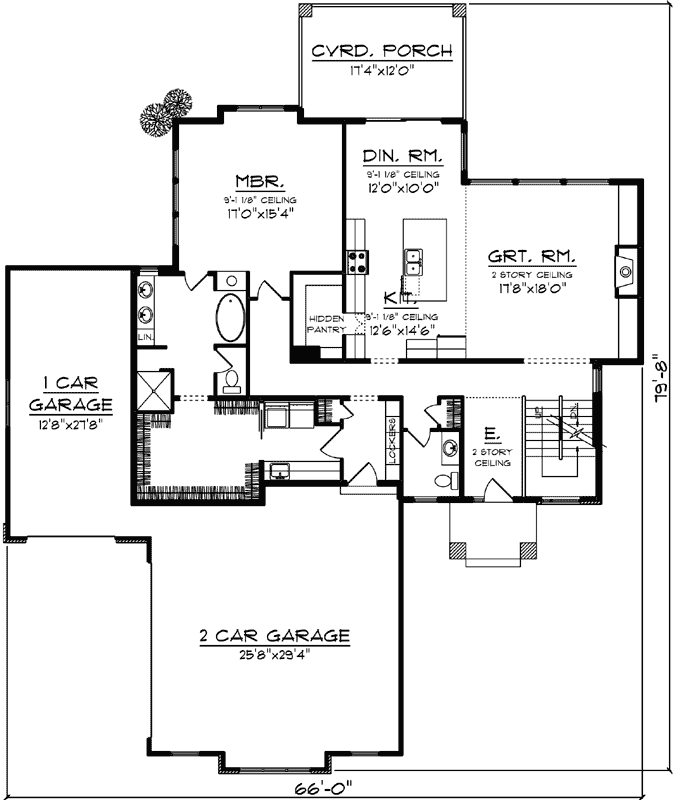 Main Floor Plan: 7-1342