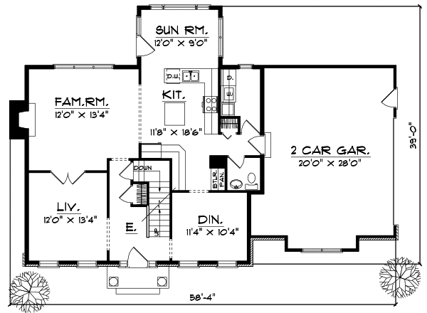 Main Floor Plan: 7-161