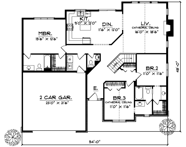 Main Floor Plan: 7-181
