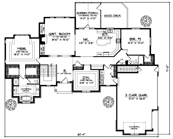 Main Floor Plan: 7-212