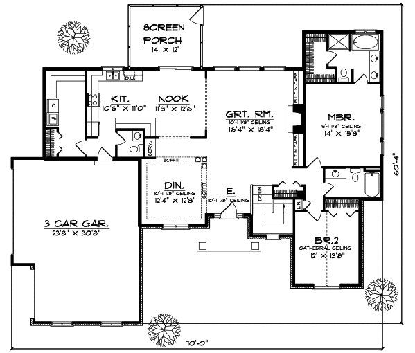 Main Floor Plan: 7-218
