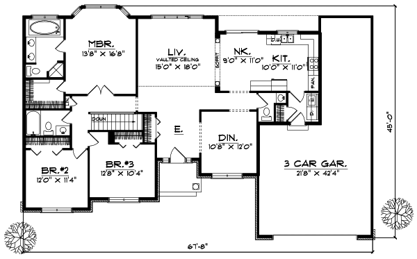 Main Floor Plan: 7-229