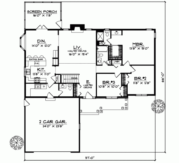 Main Floor Plan: 7-230