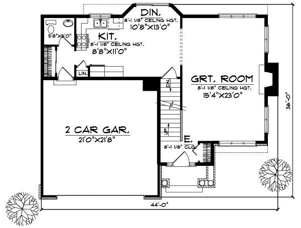Main Floor Plan: 7-235