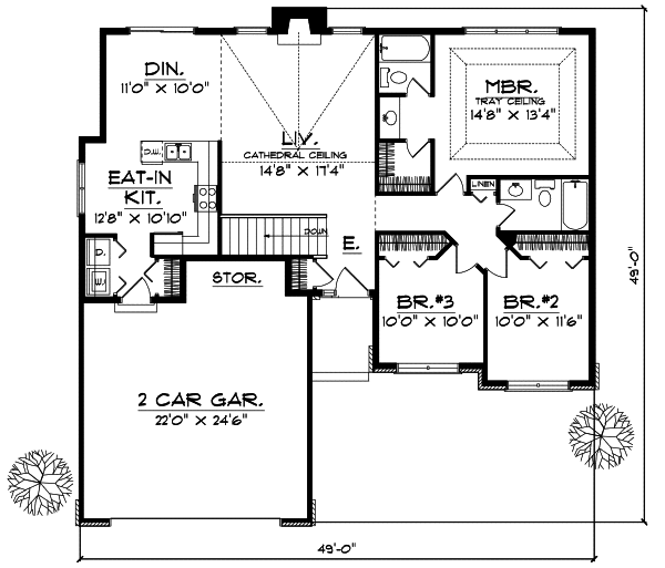 Main Floor Plan: 7-237