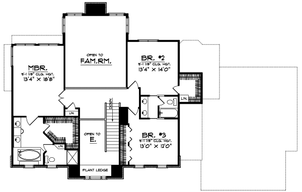 Upper/Second Floor Plan:7-241