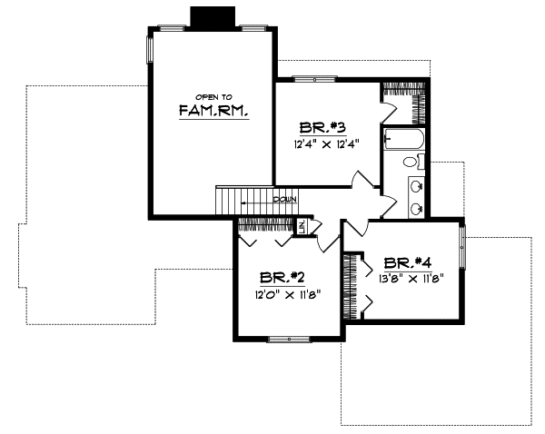 Upper/Second Floor Plan:7-270