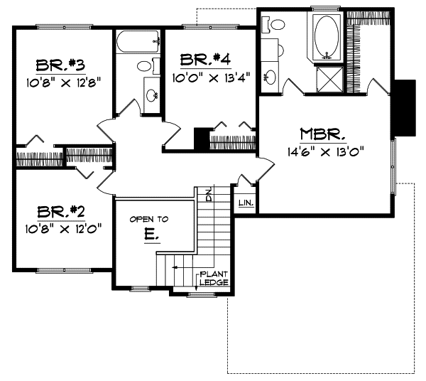 Upper/Second Floor Plan:7-278