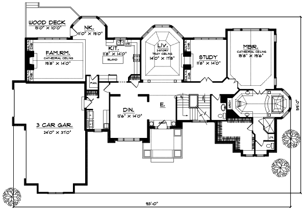 Main Floor Plan: 7-286