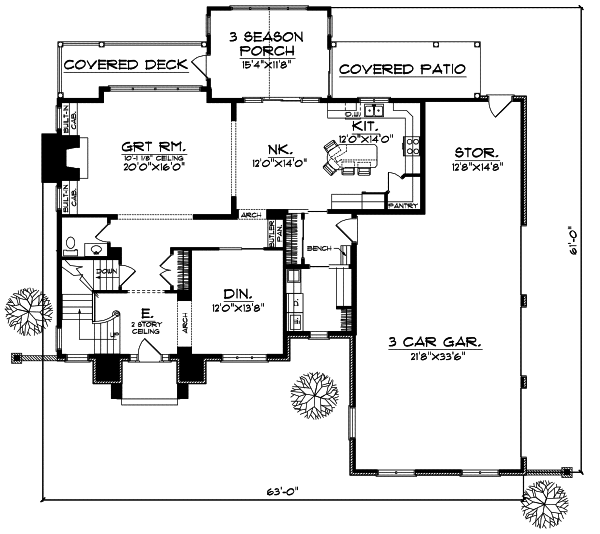 Main Floor Plan: 7-317