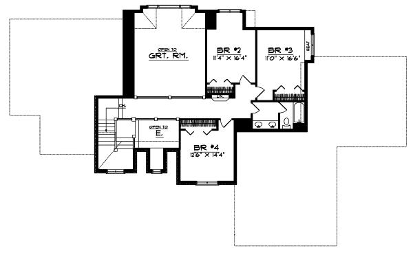 Upper/Second Floor Plan:7-359