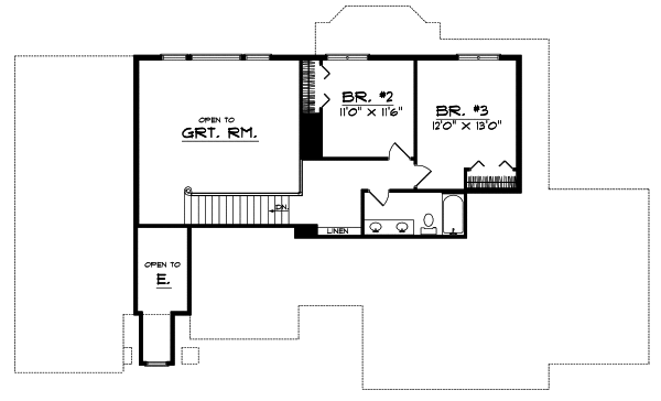 Upper/Second Floor Plan:7-368