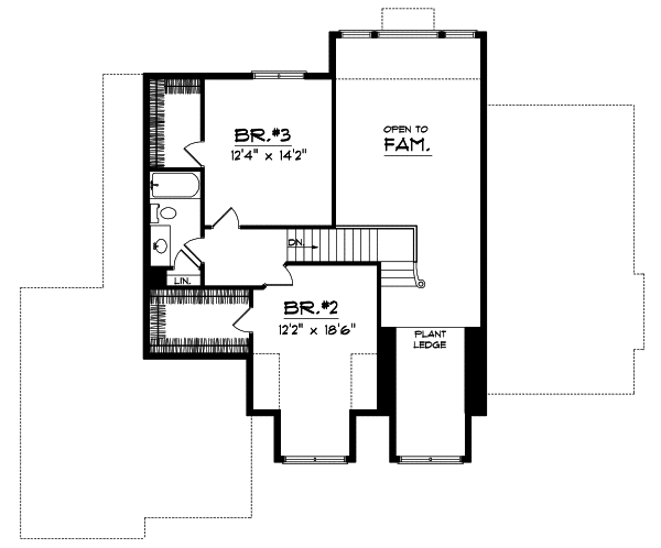 Upper/Second Floor Plan:7-378