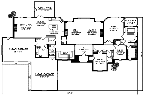 Main Floor Plan: 7-401