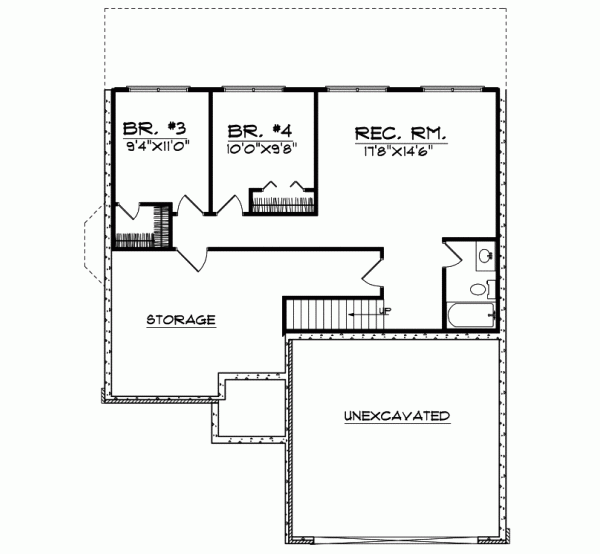 Lower Floor Plan:7-403