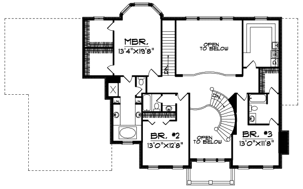 Upper/Second Floor Plan:7-441