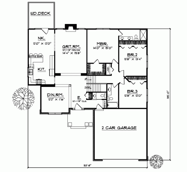 Main Floor Plan: 7-450