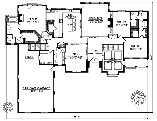 Main Floor Plan: 7-465