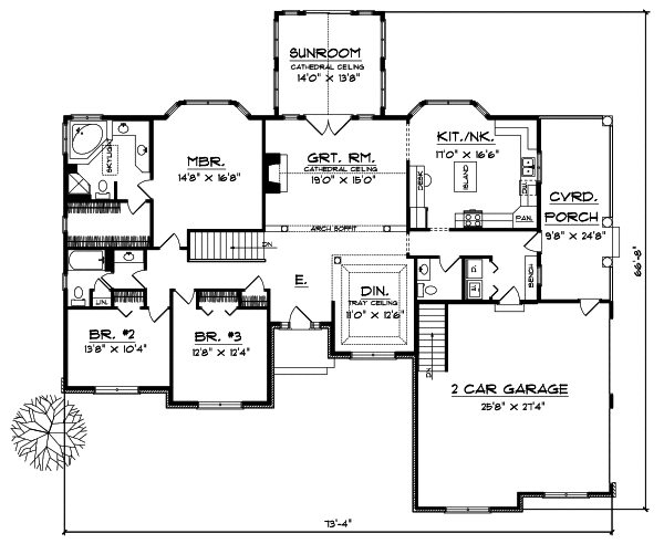 Main Floor Plan: 7-495