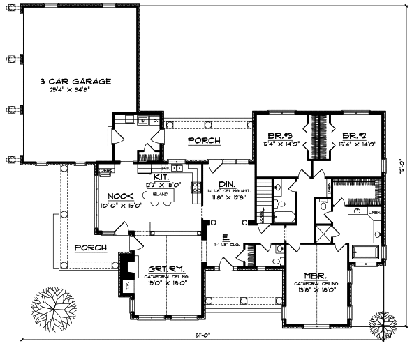 Main Floor Plan: 7-504