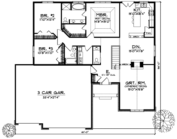 Main Floor Plan: 7-530