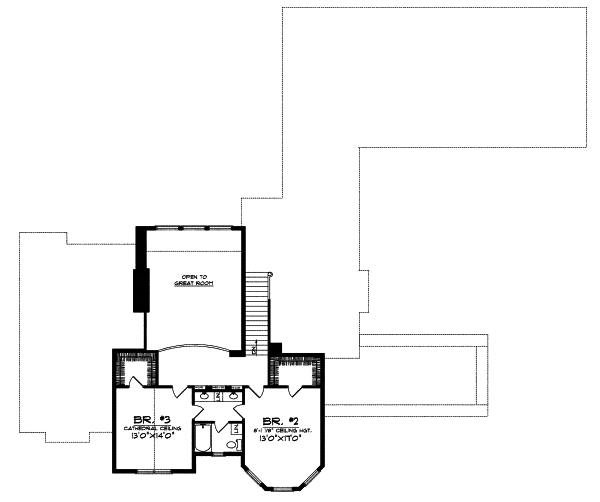 Upper/Second Floor Plan:7-560