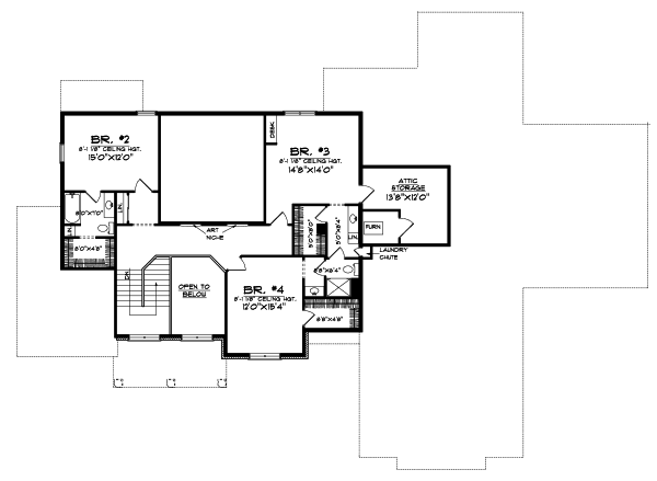 Upper/Second Floor Plan:7-561