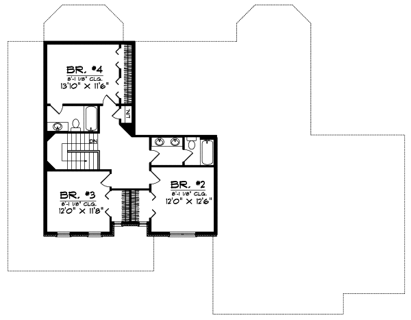 Upper/Second Floor Plan:7-577