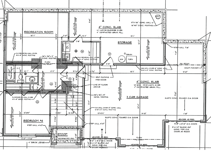Lower Floor Plan:7-578