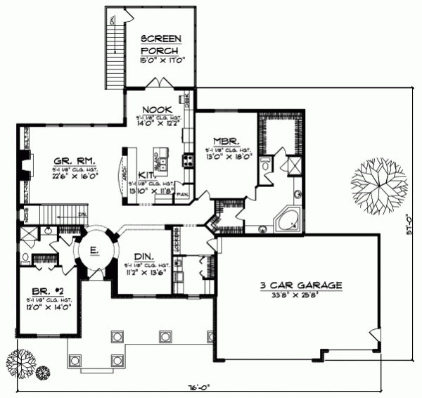 Main Floor Plan: 7-640