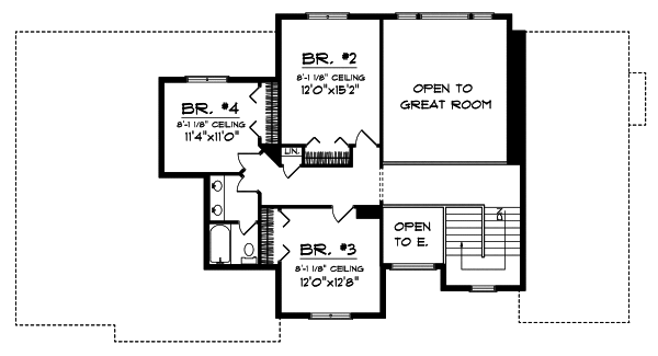 Upper/Second Floor Plan:7-680