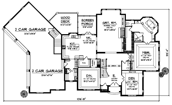 Main Floor Plan: 7-692