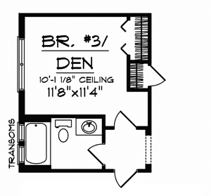 Traditional Style House Plans Plan: 7-725