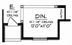 European Style House Plans Plan: 7-726