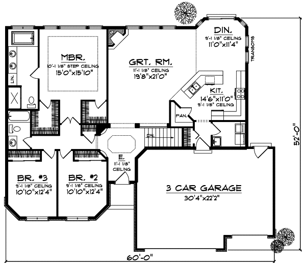 Main Floor Plan: 7-731
