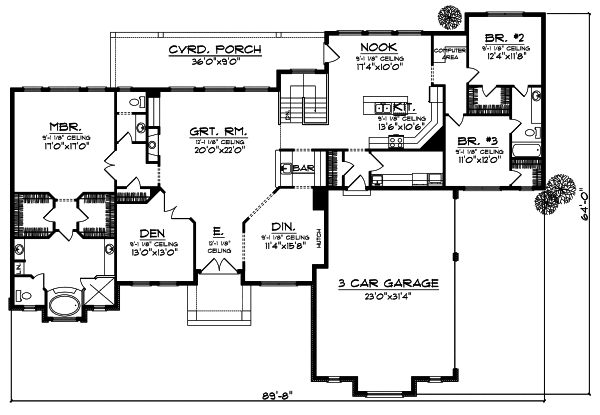 Main Floor Plan: 7-739