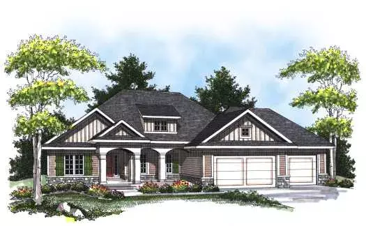 Southern house plans 7-795 - front exterior, 1,694 sq ft, 3 bed, 1 bath house plans | Monster House Plans