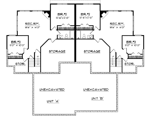Lower Floor Plan:7-868